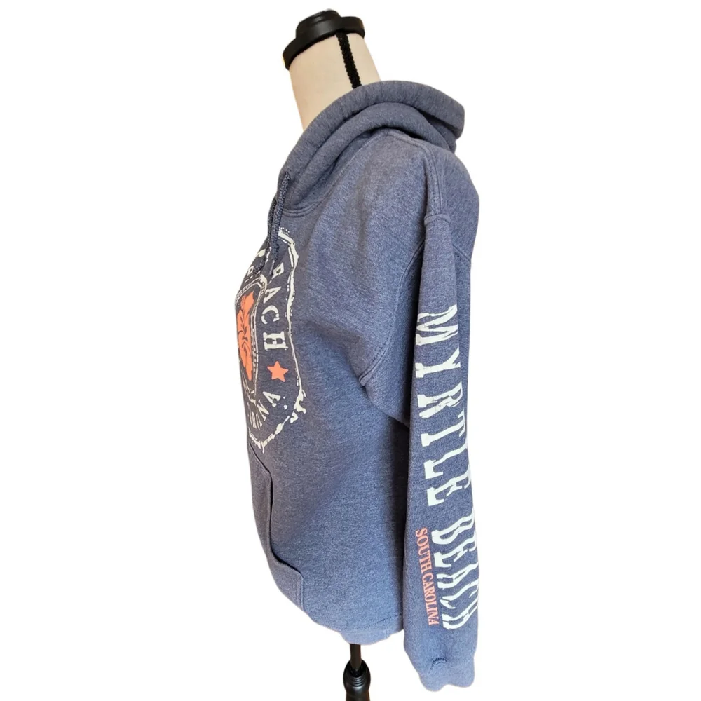 Myrtle Beach South Carolina Hoodie Sweatshirt Size S - Picture 10 of 11